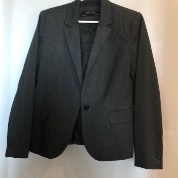 Gray Zara blazer